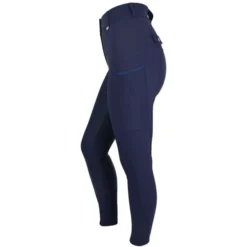 2023 Woof Wear Womens Hybrid Full Seat Riding Tights WA00112 - Navy