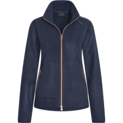 2023 HV Polo Womens Sarah Fleece Jacket 409093502 - Navy