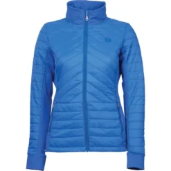 2022 Dublin Womens Lia Hybrid Quilted Jacket 1010960009 - Cobalt
