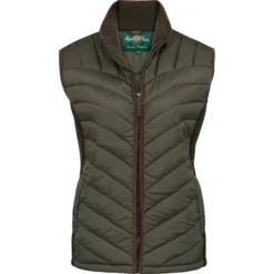 2021 Alan Paine Womens Highshore Gilet HIGLGIL - Dark Olive