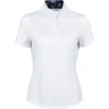 2022 Dublin Womens Ria Short Sleeve Competition Shirt 100306101 - White / Navy Colour Navy/White