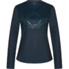 2022 HV Polo Womens Lindsey Long Sleeve Top 403093450 - Navy Colour Navy