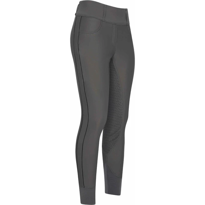 2022 HV Polo Womens Isabell Fullgrip Riding Tights 201093455 - Ultimate Grey Colour Ultimate Grey