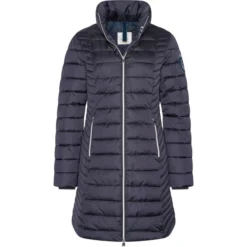 2022 HV Polo Womens Celine Long Jacket 406093464 - Navy