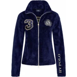 2022 HV Polo Womens Liliane Fleece Jacket 401493452 - Navy
