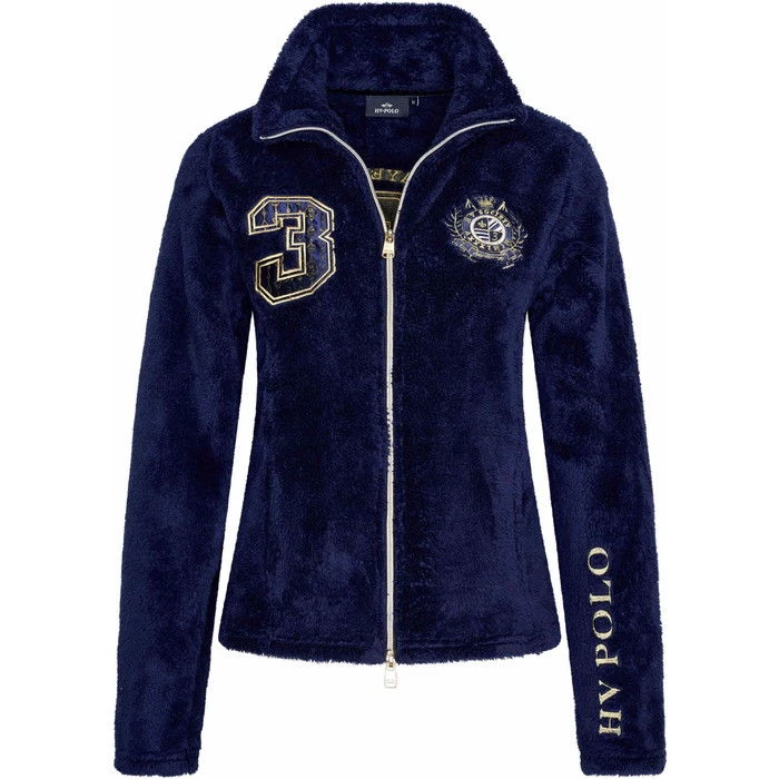 2022 HV Polo Womens Liliane Fleece Jacket 401493452 - Navy
