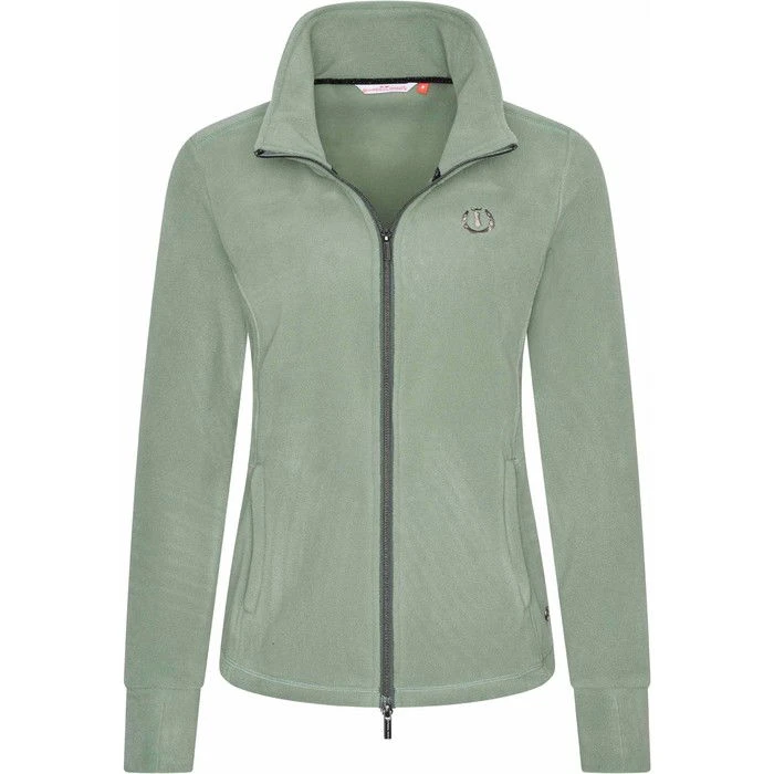 2022 Imperial Riding IRH Galactic Fleece Jacket KL31322001 - Sage Green