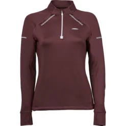 2022 Weatherbeeta Womens Victoria Premium Thermal Baselayer Top 10062510 - Mulberry Colour Mulberry