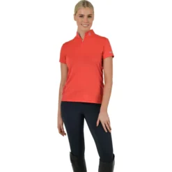2023 Dublin Womens Airflow Short Sleeve Top 1004081081 - Coral Colour Coral
