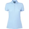 2023 Dublin Womens Lily Cap Sleeve Polo Shirt 1000385183 - Ice Blue Colour Ice Blue