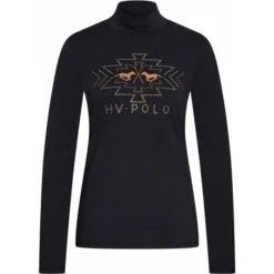 2023 HV Polo Lindsey Turtleneck 0403493451 - Black