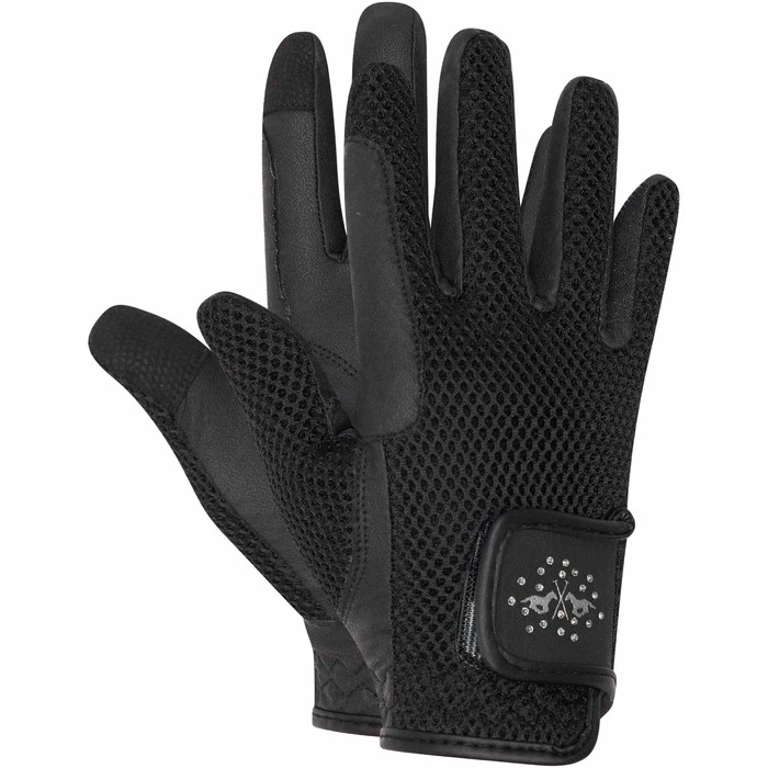 2023 HV Polo Womens Alexa Riding Gloves 207083503 - Black