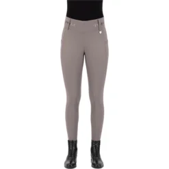 2023 HV Polo Womens Favourite Highwaist Full Grip Riding Tights 201093514 - Dark Sand Colour Dark Sand