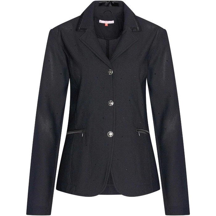 2023 Imperial Riding Womens Air Mesh Brilliant Competition Blazer KL30123000 - Black
