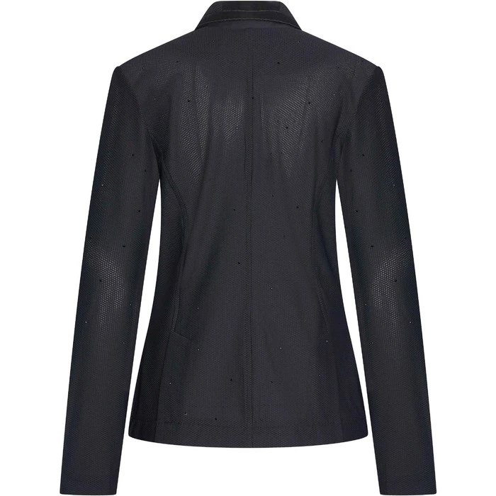 2023 Imperial Riding Womens Air Mesh Brilliant Competition Blazer KL30123000 - Black - Image 2