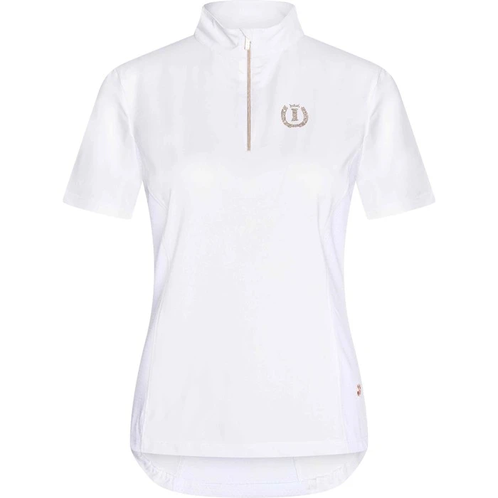 2023 Imperial Riding Womens Speedy Tech Top KL35123009 - White Colour White