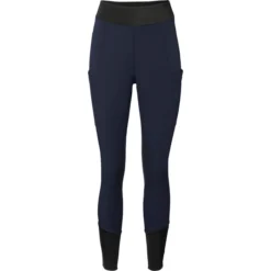 2023 Mountain Horse Womens Megan Pullon Breeches 053450400 - Navy Colour Navy