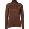 2023 Mountain Horse Womens Tate Tech Fleece 4485 - Brown