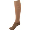 2023 Pikeur Kniestrumpf Studs Gold Socks 373200 309 - Caramel