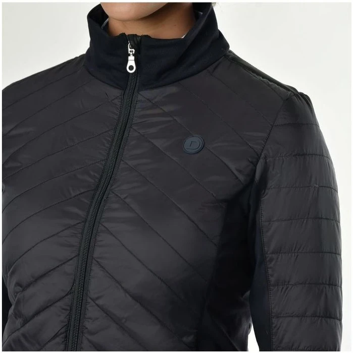 2022 Dublin Womens Lia Hybrid Quilted Jacket 1010960002 - Black - Image 5