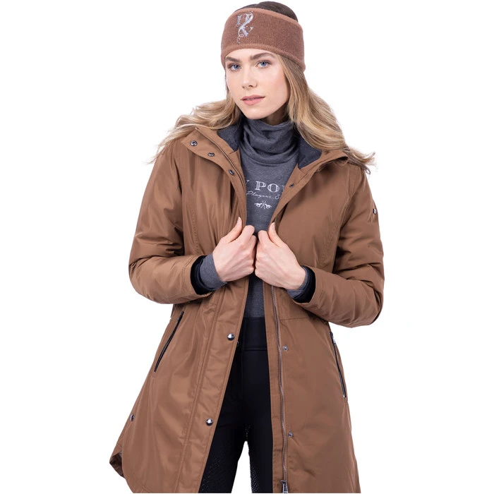 2022 HV Polo Womens Alita Parka Jacket 406093465 - Copper Brown - Image 4