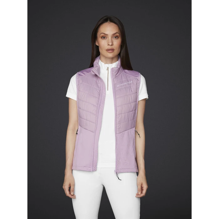 2023 Mountain Horse Womens Prime Hybrid Gilet 3423064 - Mauve Pink - Image 3