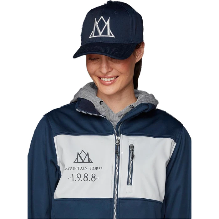 2023 Mountain Horse Team Rider Cap 82450100 - Navy Colour Navy - Image 3