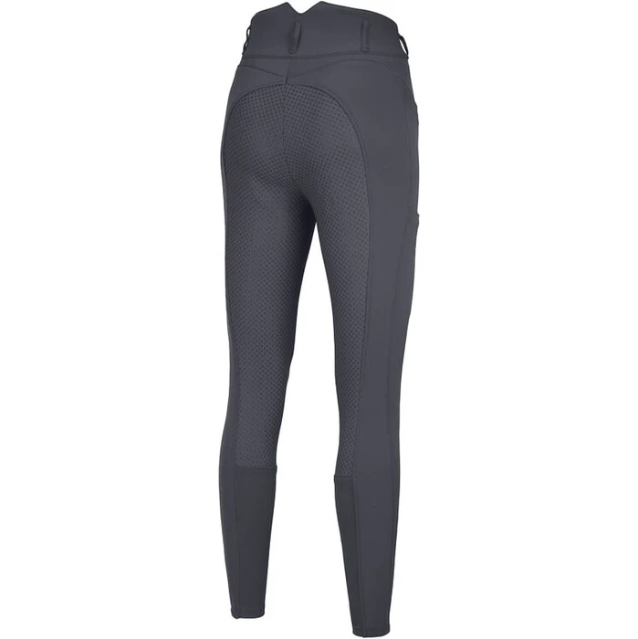 2023 Pikeur Womens Briosa Full Grip Riding Breeches 144306 - Dark Shadow Colour Dark Shadow - Image 2