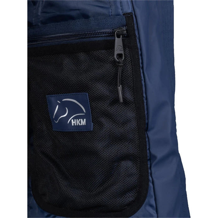 2023 HKM Womens Dallas Riding Jacket 14333 - Deep Blue - Image 4