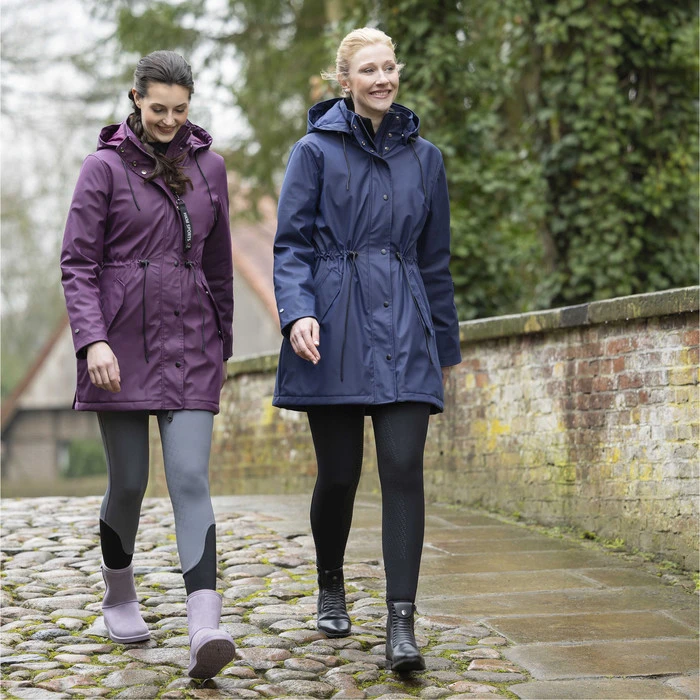 2023 HKM Womens Dallas Riding Jacket 14333 - Deep Blue - Image 8