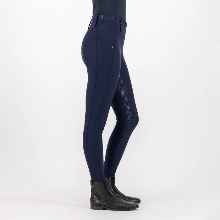 2023 HV Polo Womens Favourite Highwaist Full Grip Riding Tights 201093514 - Navy Colour Navy - Image 3