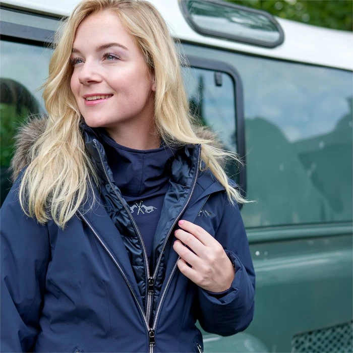 2023 HV Polo Isa Jacket 406093555 - Navy - Image 3