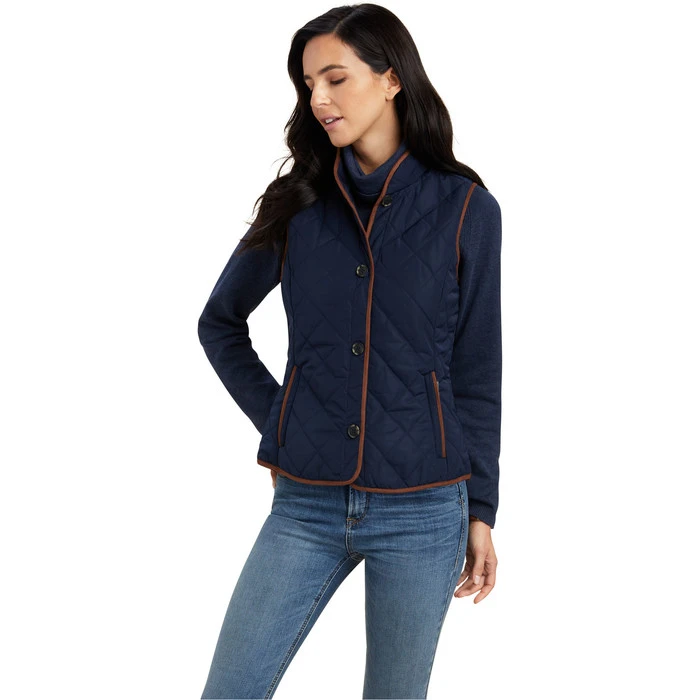 2023 Ariat Womens Woodside 2.0 Vest 10041244 - Navy