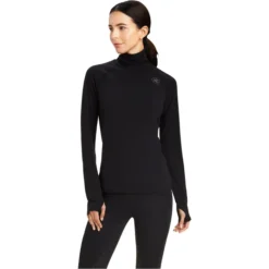 2022 Ariat Womens Venture Long Sleeve Base Layer 10041360 - Black