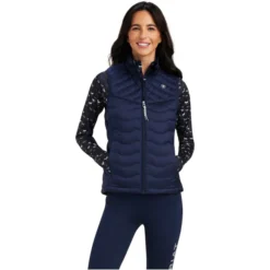 2022 Ariat Womens Ideal Down Vest 10041373 - Navy Eclipse