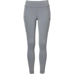 Mountain Horse Womens Flora Full Seat Tech Tights - Grey Melange Colour Grey Melange