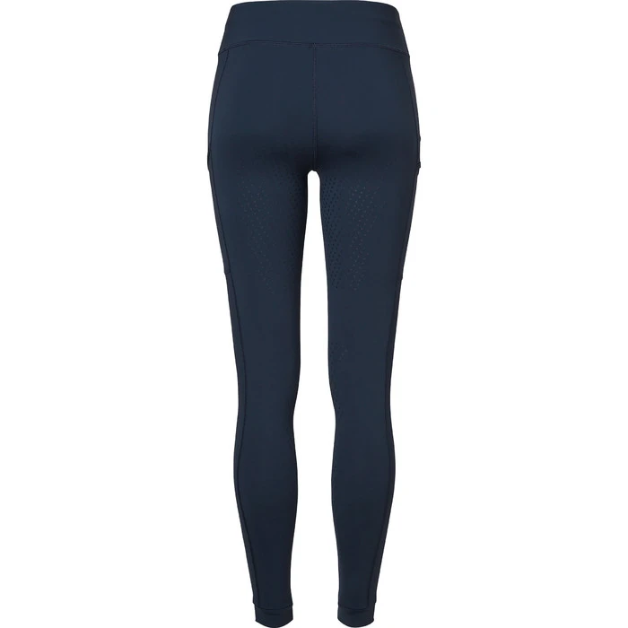 Mountain Horse Womens Flora Full Seat Tech Tights - Dark Navy Colour Dark Navy - Image 2