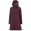 2022 Mountain Horse Stella Softshell Parka 33250 - Burgundy Colour Burgundy