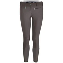 Pikeur Womens Lucinda Breeches Grey McCrown Seat Grey