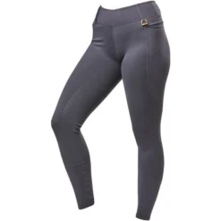 2022 Dublin Womens Cool It Everyday Riding Tights 100492402 - Dark Grey Colour Dark Grey
