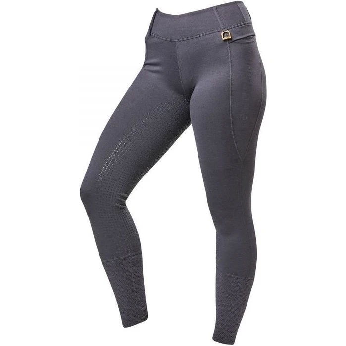 2022 Dublin Womens Cool It Everyday Riding Tights 100492402 - Dark Grey Colour Dark Grey
