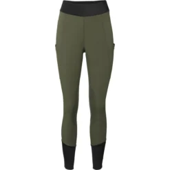 2023 Mountain Horse Womens Megan Pullon Breeches 053450400 - Green Colour Green