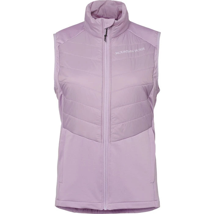 2023 Mountain Horse Womens Prime Hybrid Gilet 3423064 - Mauve Pink