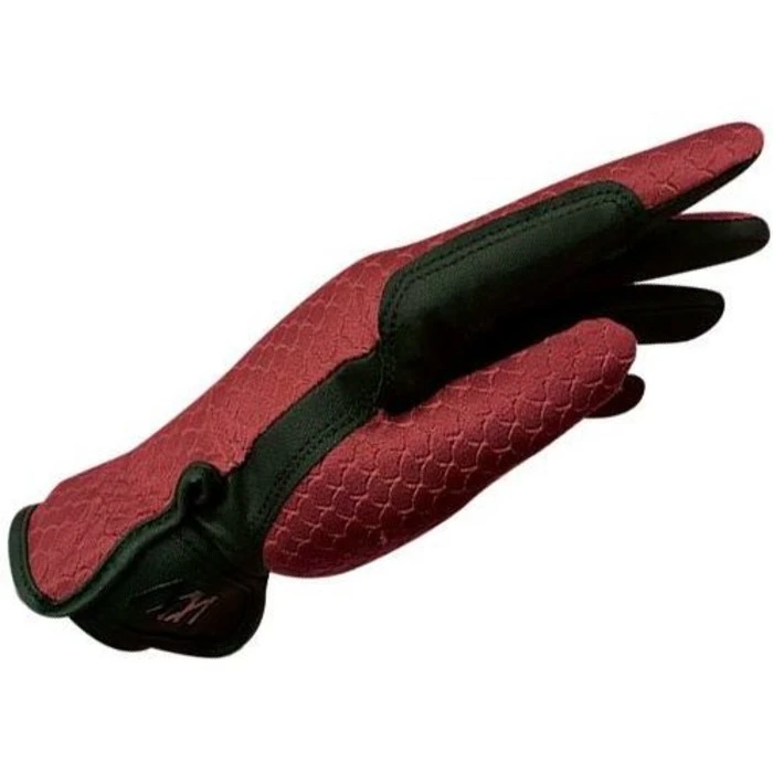 Woof Wear Zennor Riding Gloves - Shiraz Colour Shiraz